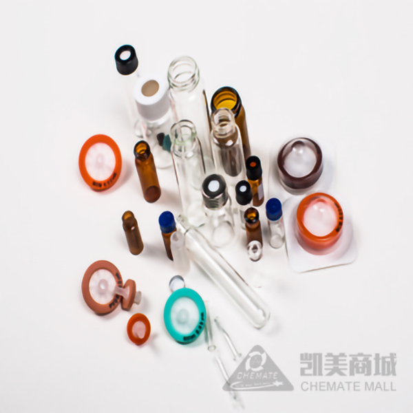 1mL 透明玻璃样品瓶，含PE盖塞