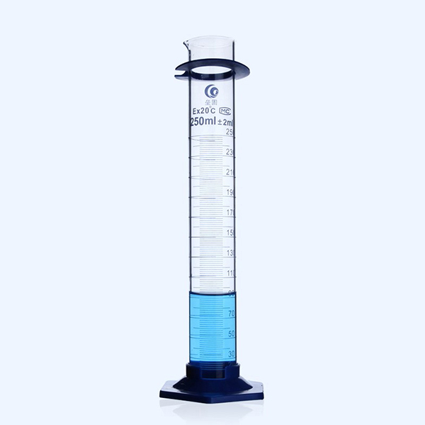 塑料六角底玻璃量筒（A级）