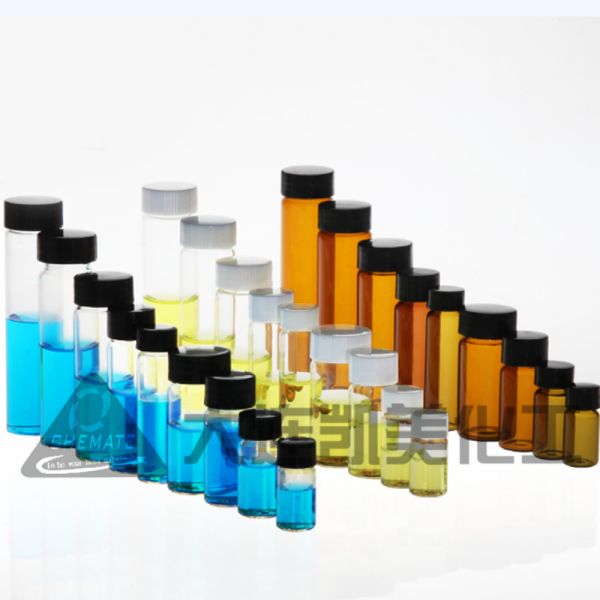 (黑盖)白色玻璃样品瓶/白色样品瓶/白样品瓶/透明样品瓶