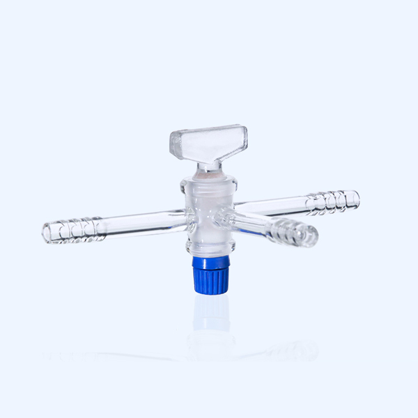 T型玻璃三通具玻璃活塞