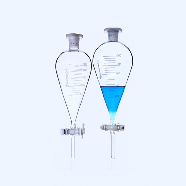 LG梨形分液漏斗（四氟活塞带刻度）