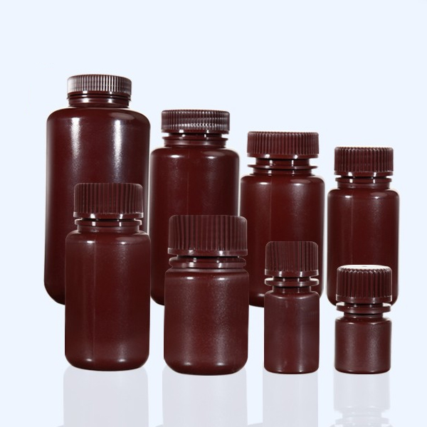 PP广口塑料瓶（棕色）