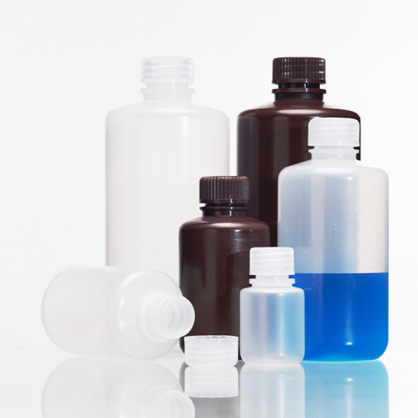 细口塑料试剂瓶（棕色）