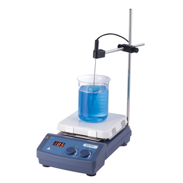 SCILOGEX 新SCI550-S老MS7-H550-S LED数显加热型7寸方盘磁力搅拌器