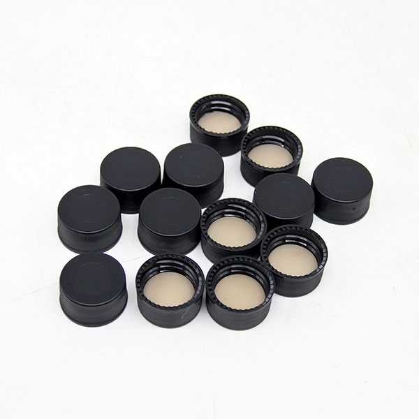 8ML螺纹口样品瓶用黑色15-425实心螺纹盖