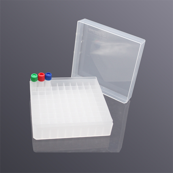 2ml塑料冻存盒(PP,透明）