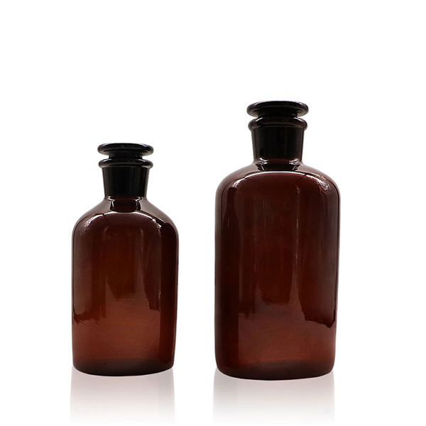 棕色高硼硅细口瓶