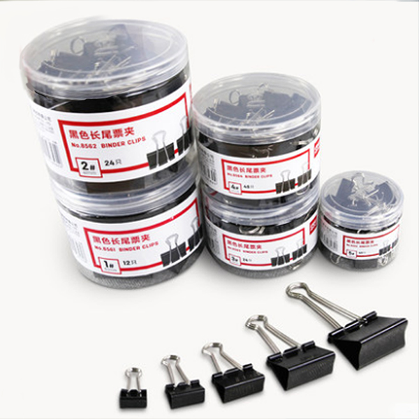 彩色长尾夹/长尾票夹套装/燕尾夹/凤尾夹